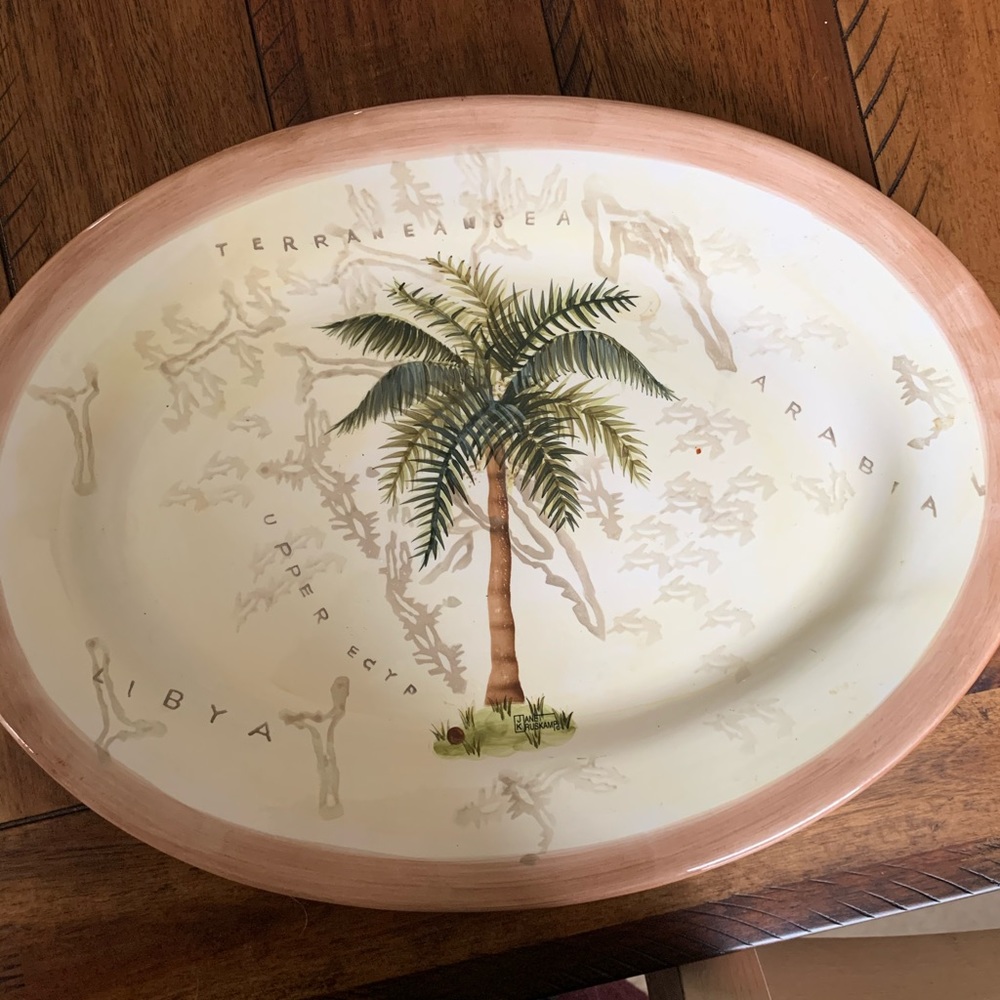 Serving plate